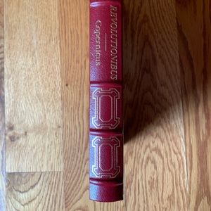 Leather bound Easton Prs book Copernicus